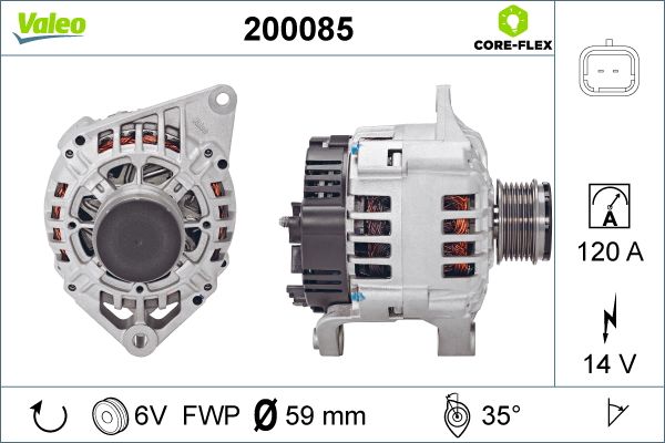 200085 VALEO Alternatore 