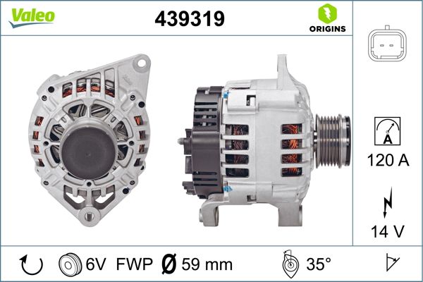 439319 VALEO Alternatore 