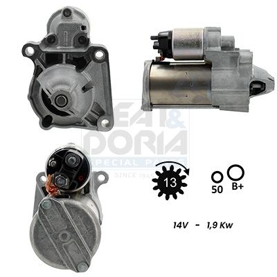 5010496G MEAT & DORIA Motorino d'avviamento 