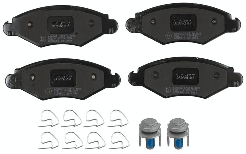 GDB1500 TRW Kit pastiglie freno, Freno a disco 