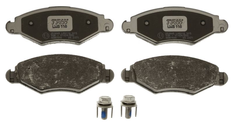 GDB1500 TRW Kit pastiglie freno, Freno a disco 