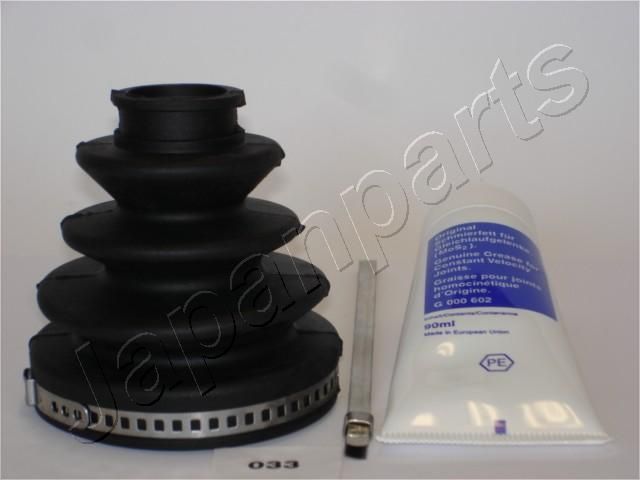 KB-033 JAPANPARTS Kit cuffia, Semiasse 