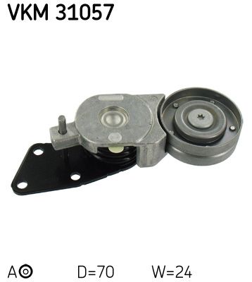 VKM 31057 SKF Tendicinghia, Cinghia Poly-V 
