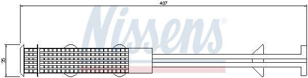 95327 NISSENS Essiccatore, climatizzatore 
