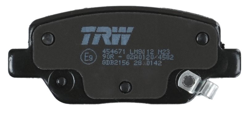 GDB2156 TRW Kit pastiglie freno, Freno a disco 