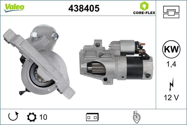 438405 VALEO Motorino d'avviamento 