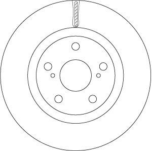 DF6675 TRW Disco freno 
