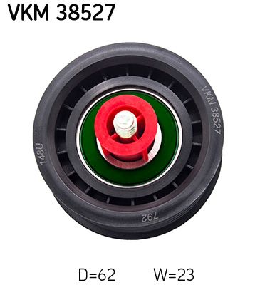 VKM 38527 SKF Galoppino/Guidacinghia, Cinghia Poly-V 