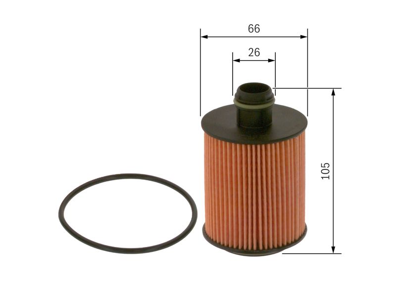 F026407096 BOSCH Filtro olio 