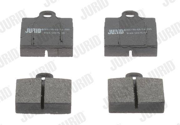 571800J JURID Kit pastiglie freno, Freno a disco 