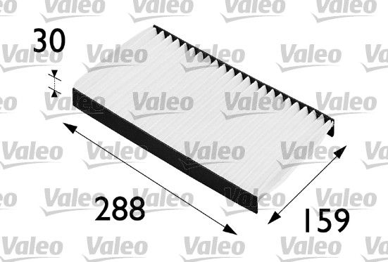 698197 VALEO Filtro, Aria abitacolo 