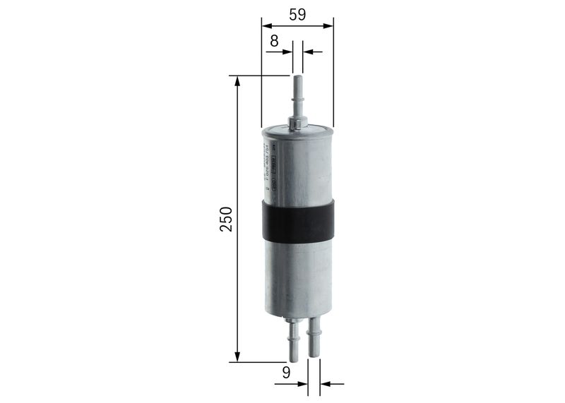 F026403754 BOSCH Filtro carburante 