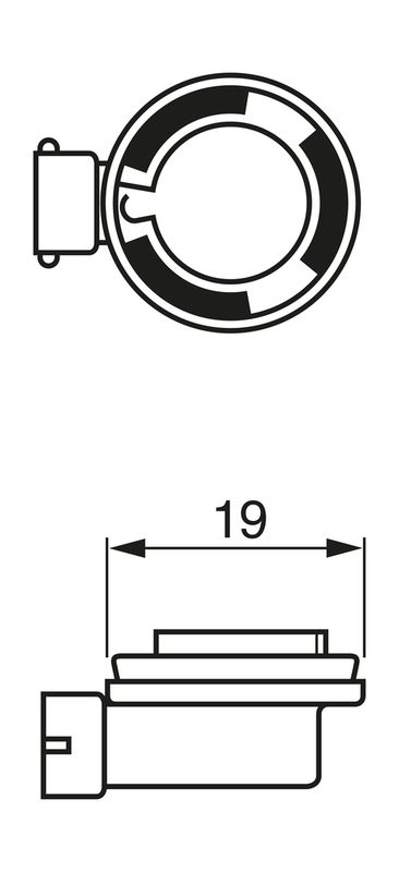 1987302081 BOSCH Lampadina, Faro di profondità Lampadina, Faro principale Lampadina, Fendinebbia Lampadina, Luce di parcheggio/posizione 