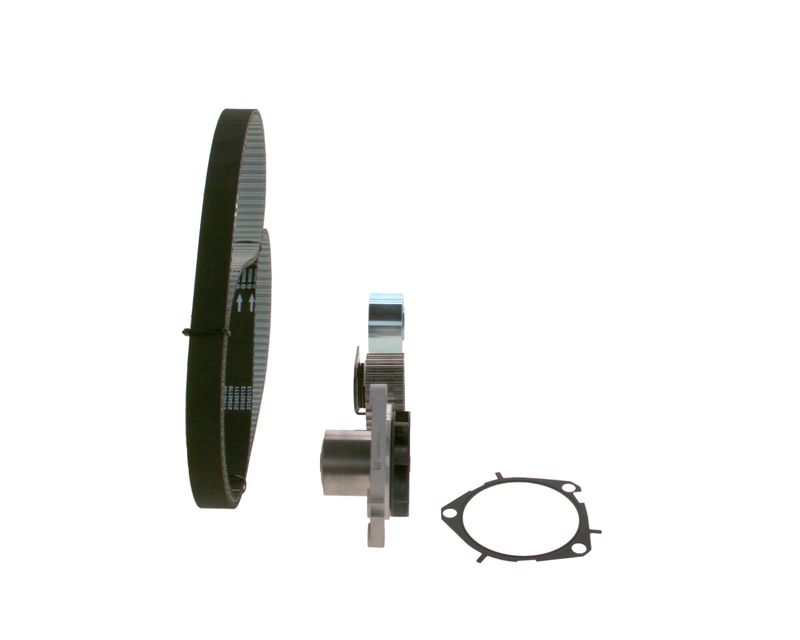 1987946458 BOSCH Pompa acqua + Kit cinghie dentate 