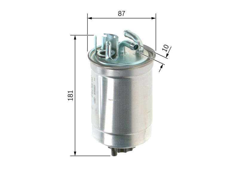 0450906453 BOSCH Filtro carburante 