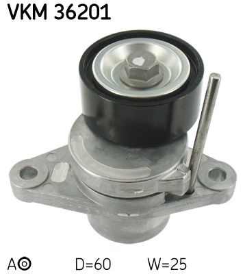 VKM 36201 SKF Tendicinghia, Cinghia Poly-V 