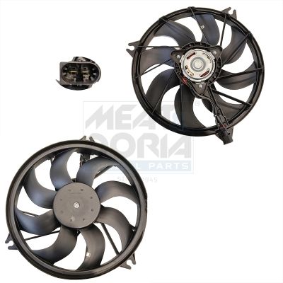 996070 MEAT & DORIA Elettromotore, Ventola radiatore 