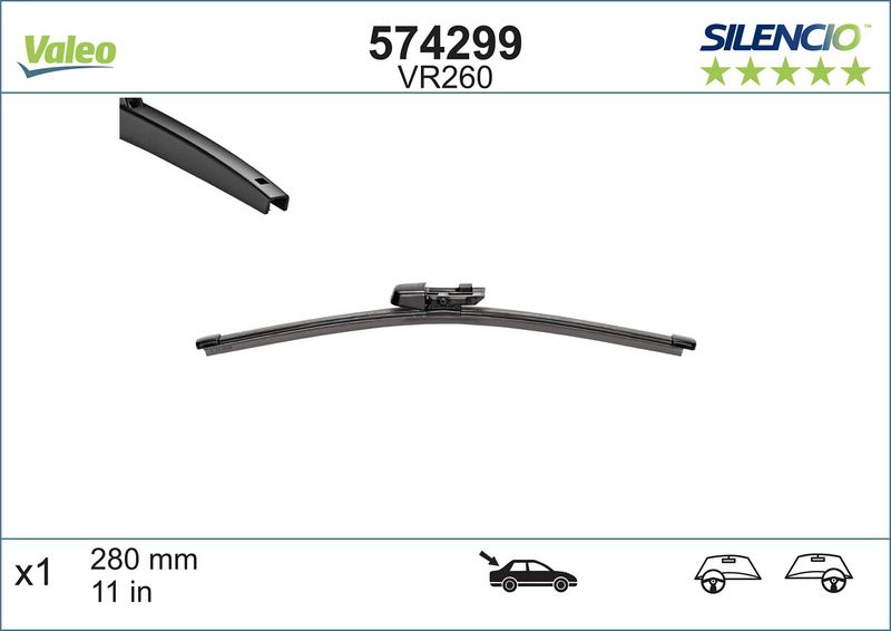 574299 VALEO Spazzola tergi 