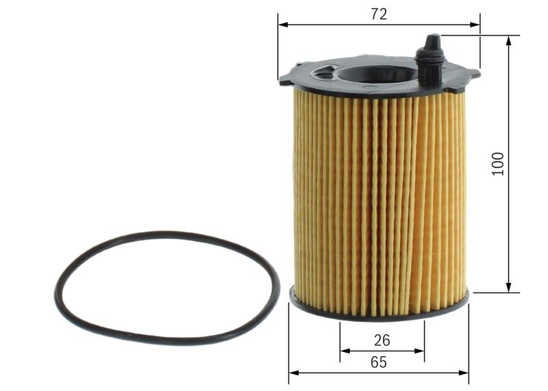 F026407159 BOSCH Filtro olio 
