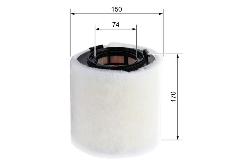 F026400391 BOSCH Filtro aria 