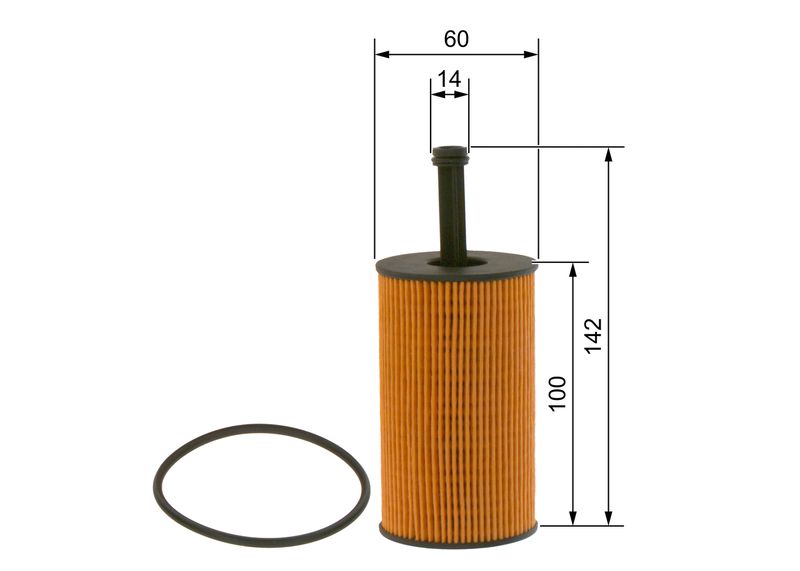 1457429193 BOSCH Filtro olio 