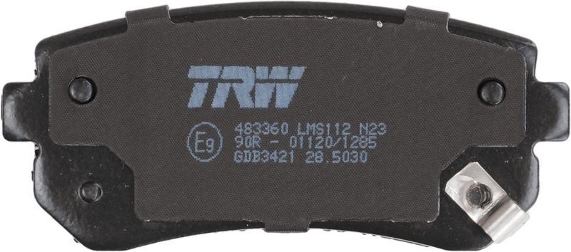 GDB3421 TRW Kit pastiglie freno, Freno a disco 