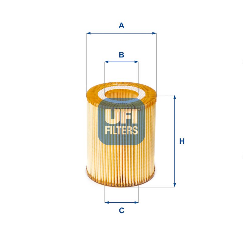25.152.00 UFI Filtro olio 