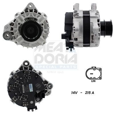 5510575G MEAT & DORIA Alternatore 