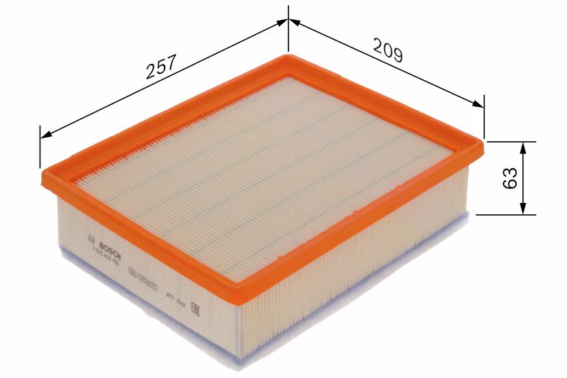 F026400496 BOSCH Filtro aria 