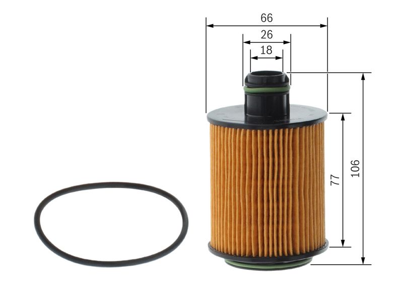F026407095 BOSCH Filtro olio 