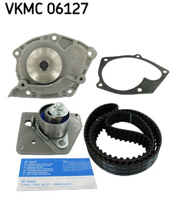 VKMC 06127 SKF Pompa acqua + Kit cinghie dentate 