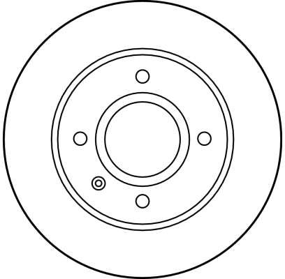 DF1658 TRW Disco freno 
