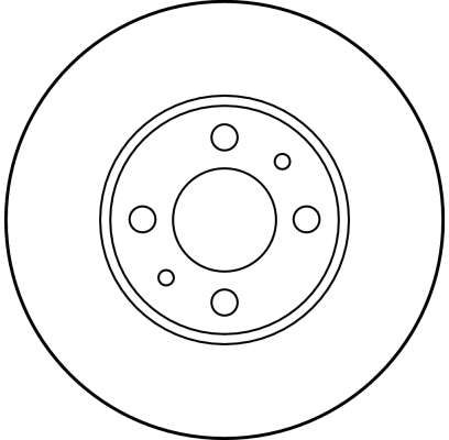 DF2734 TRW Disco freno 