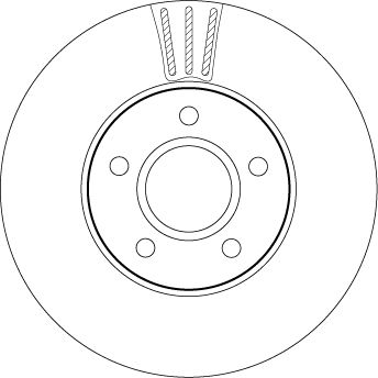 DF4465 TRW Disco freno 