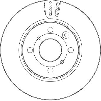 DF4469 TRW Disco freno 