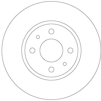 DF6231 TRW Disco freno 