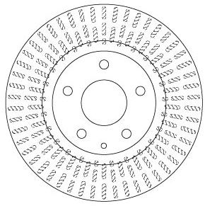 DF6731 TRW Disco freno 