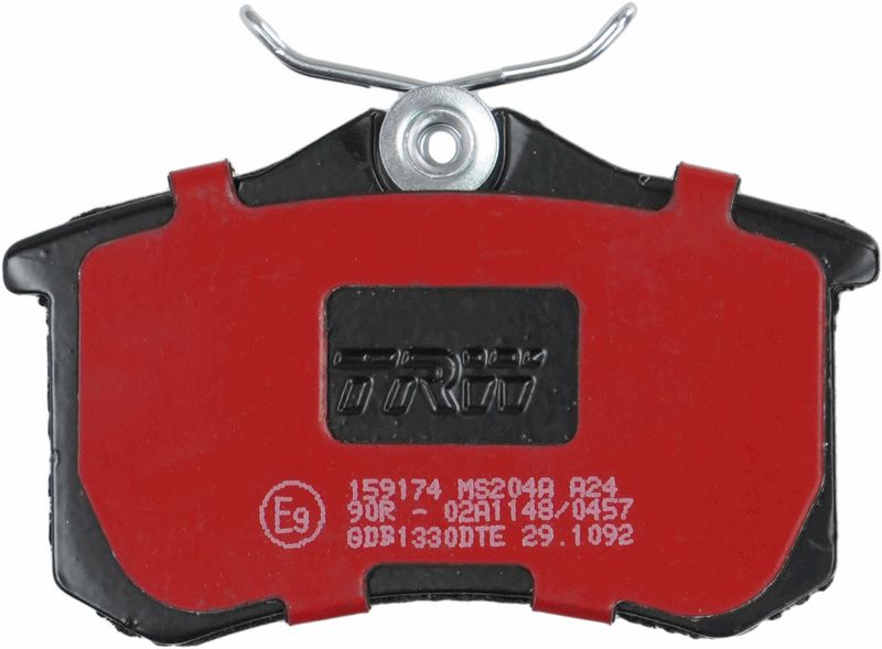 GDB1330DTE TRW Kit pastiglie freno, Freno a disco 