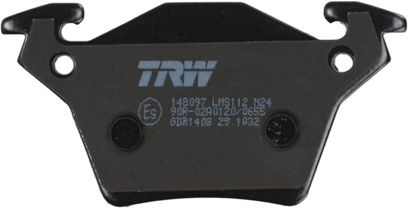 GDB1408 TRW Kit pastiglie freno, Freno a disco 