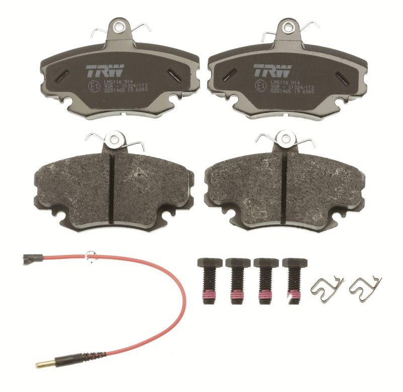 GDB1465 TRW Kit pastiglie freno, Freno a disco 