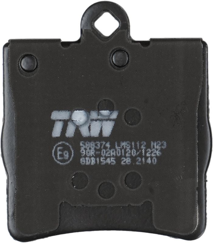 GDB1545 TRW Kit pastiglie freno, Freno a disco 