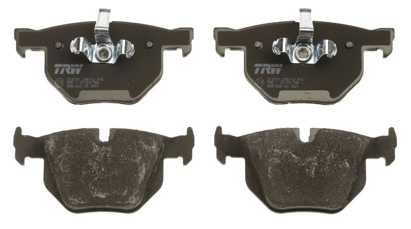 GDB1560 TRW Kit pastiglie freno, Freno a disco 