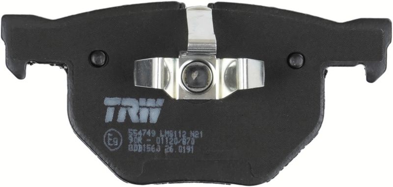 GDB1560 TRW Kit pastiglie freno, Freno a disco 