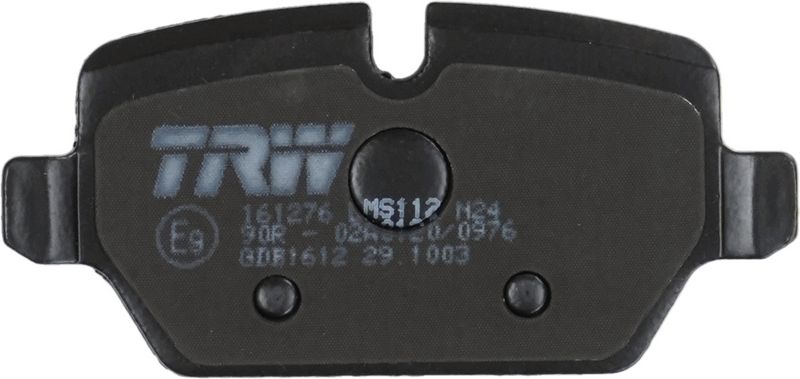 GDB1612 TRW Kit pastiglie freno, Freno a disco 