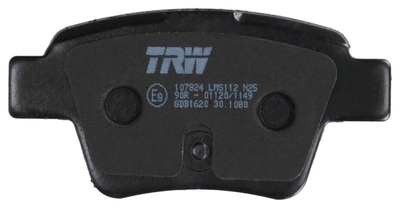 GDB1620 TRW Kit pastiglie freno, Freno a disco 