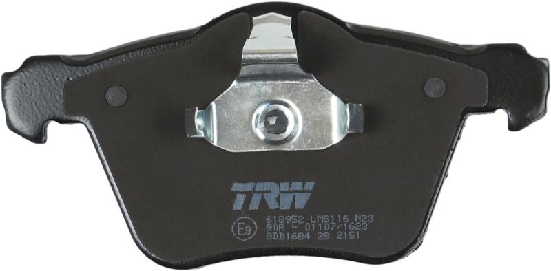 GDB1684 TRW Kit pastiglie freno, Freno a disco 