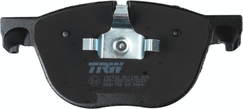 GDB1726 TRW Kit pastiglie freno, Freno a disco 