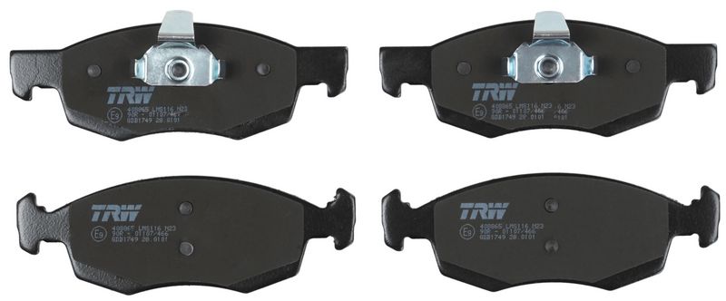 GDB1749 TRW Kit pastiglie freno, Freno a disco 