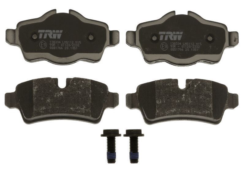 GDB1766 TRW Kit pastiglie freno, Freno a disco 