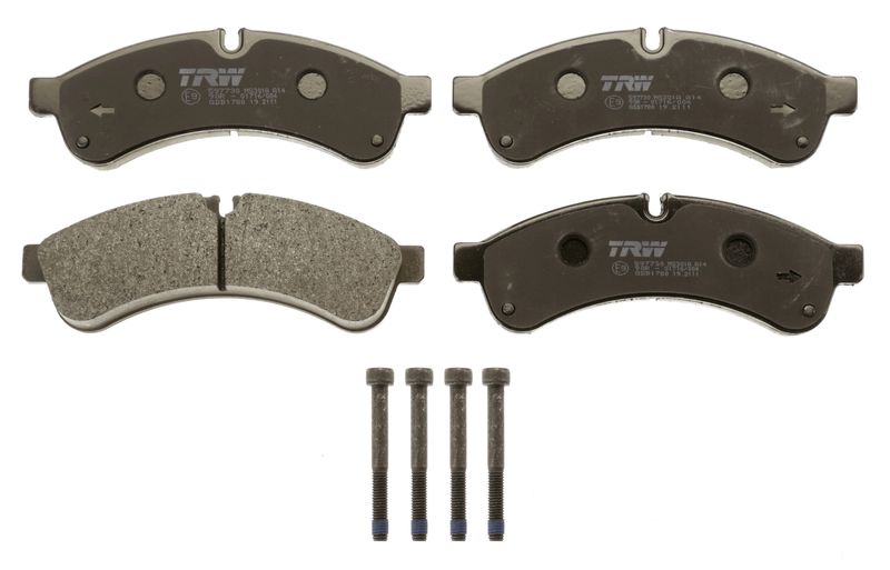 GDB1780 TRW Kit pastiglie freno, Freno a disco 